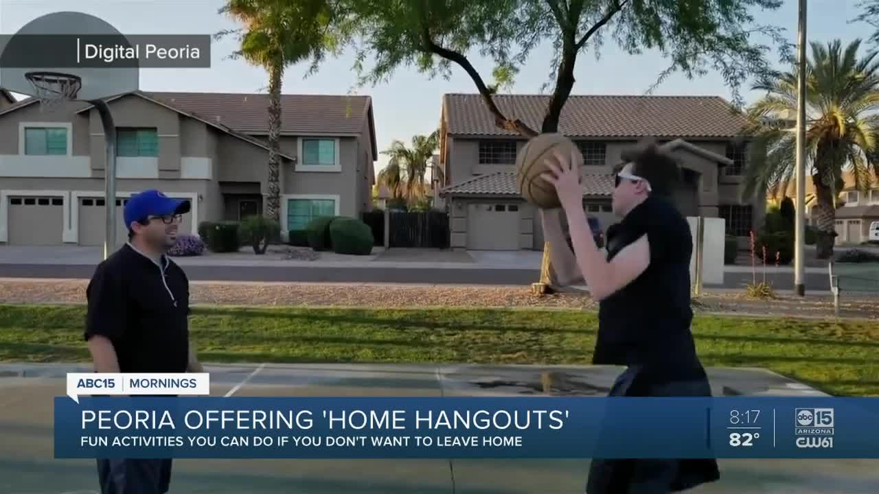 Peoria offering 'Home Hangouts' to keep you active