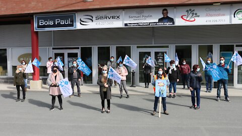 Manif Professionnel Education à St G