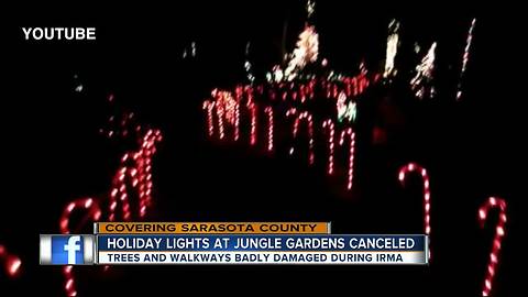 Irma damage cancels holiday tradition at Sarasota Jungle Gardens