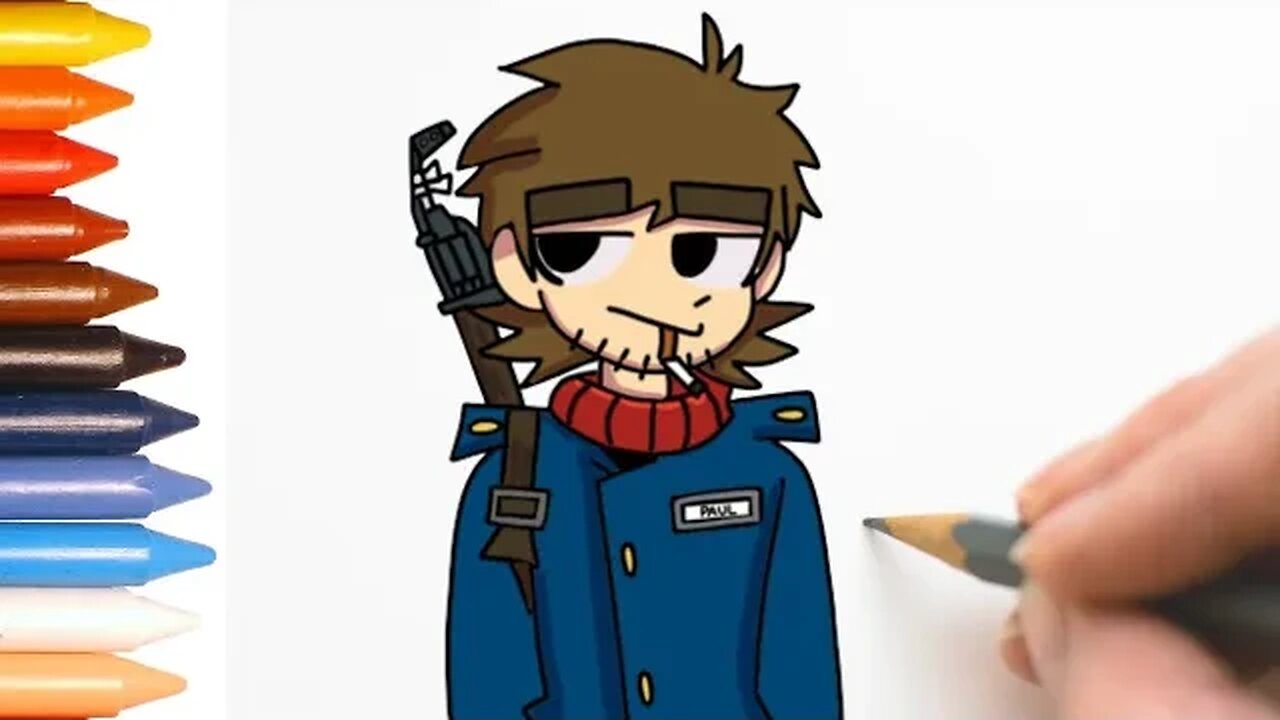 COMO DESENHAR PAUL EDDSWORLD - FÁCIL DE FAZER #eddsworld #pauleddsworld #desenholivrebrasil