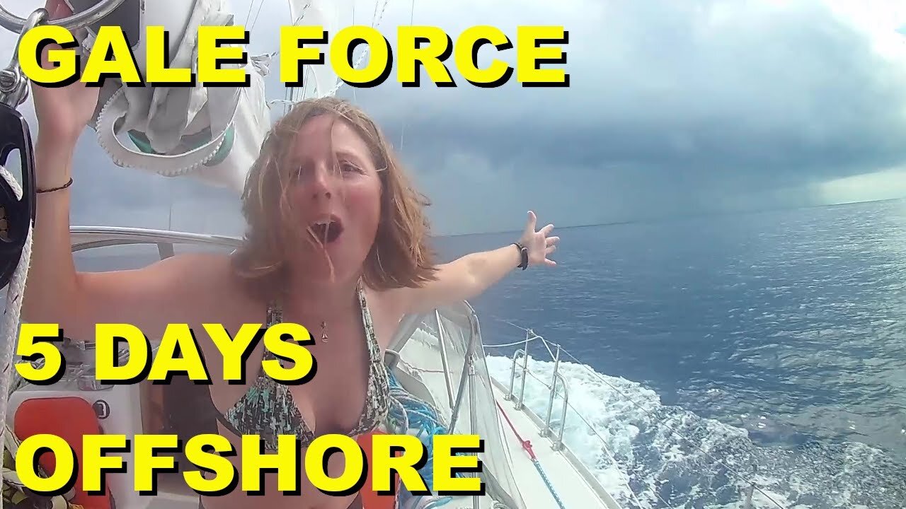 Are We CRAZY? Sailing in GALE FORCE Winds - 700mi to USVI [Ep. 19]