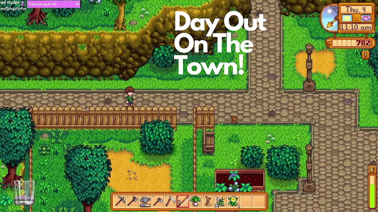 Day Out On The Town! Stardew Valley Ep. 2