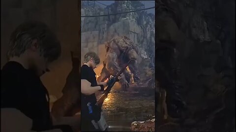 UMA DAS CENAS MAIS ESPERADAS EM RE4 REMAKE #residentevil #residentevil4 #shorts #shortsgamer #gaming