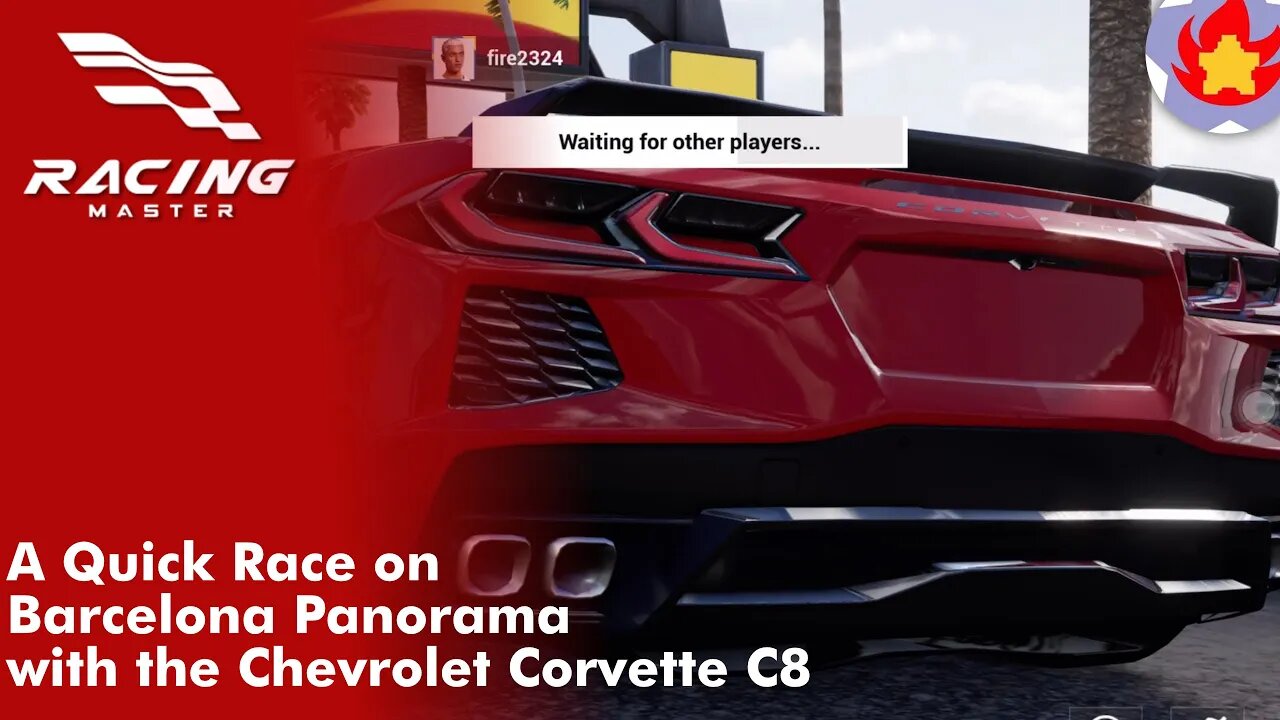 A Quick Race on Barcelona Panorama with the Chevrolet Corvette C8 | Racing Master