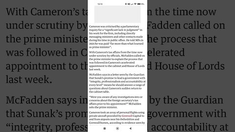 Labour are vote catching as well as the Tories. Cameron’s tax affairs at Greensill