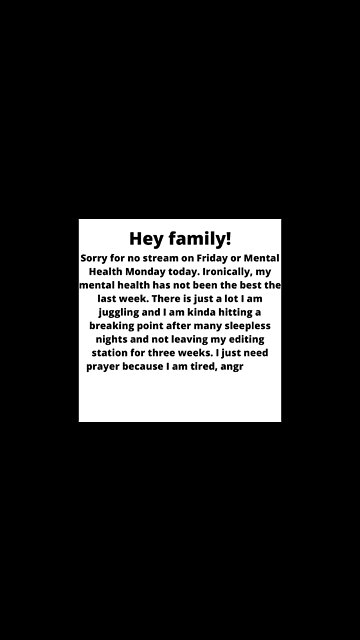 I need prayer really bad. I'm not doing okay right now and feel like I hit a breaking point. ❤️