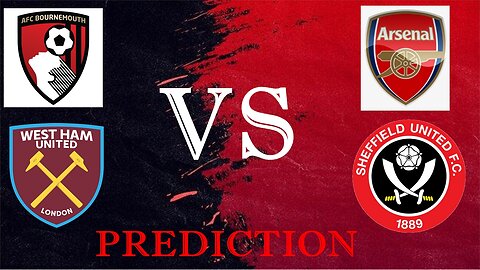 Prediction of two matches on the English premier league matchday 7 (occasion 1)