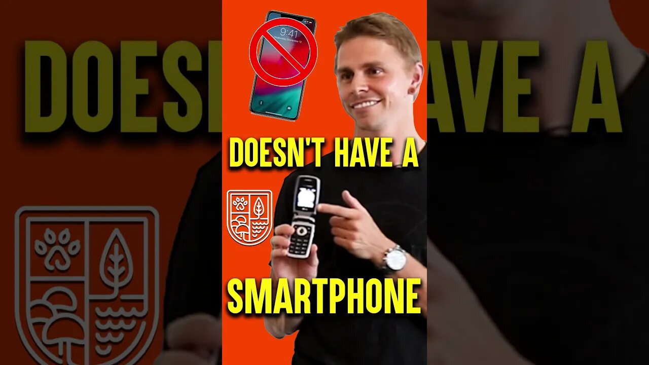 Why Adam Haritan Doesn't Have a Smartphone #shorts
