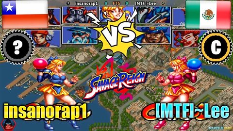 Savage Reign (insanorap1 Vs. [MTF]~Lee) [Chile Vs. Mexico]