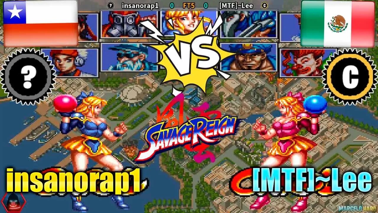 Savage Reign (insanorap1 Vs. [MTF]~Lee) [Chile Vs. Mexico]