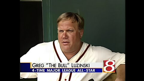 1998 - Greg "The Bull" Luzinski in Indianapolis for Home Run Contest