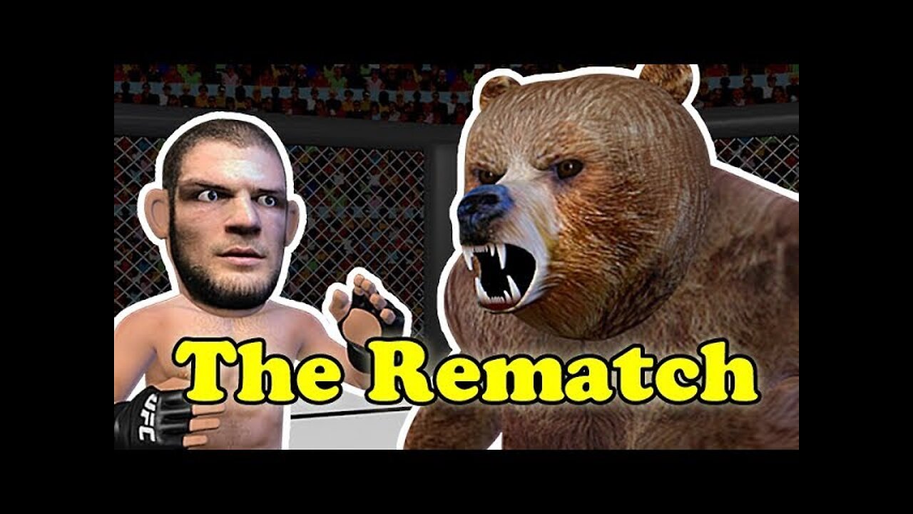 wrestling like a bear-khabib UFC