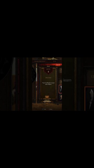 Diablo 3 Maximum Myriam Raise the Mystic to level 12.