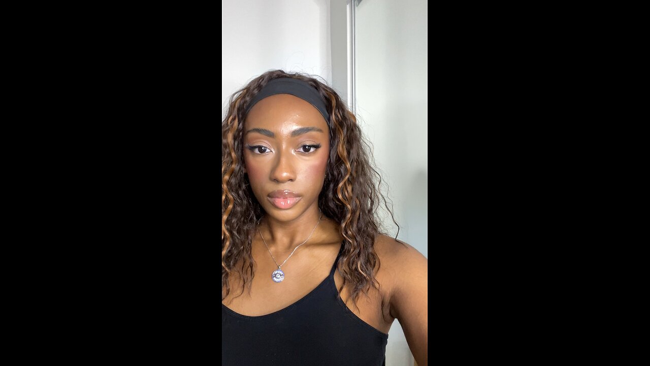 GLOWY MAKEUP TUTORIAL FOR DARKSKIN