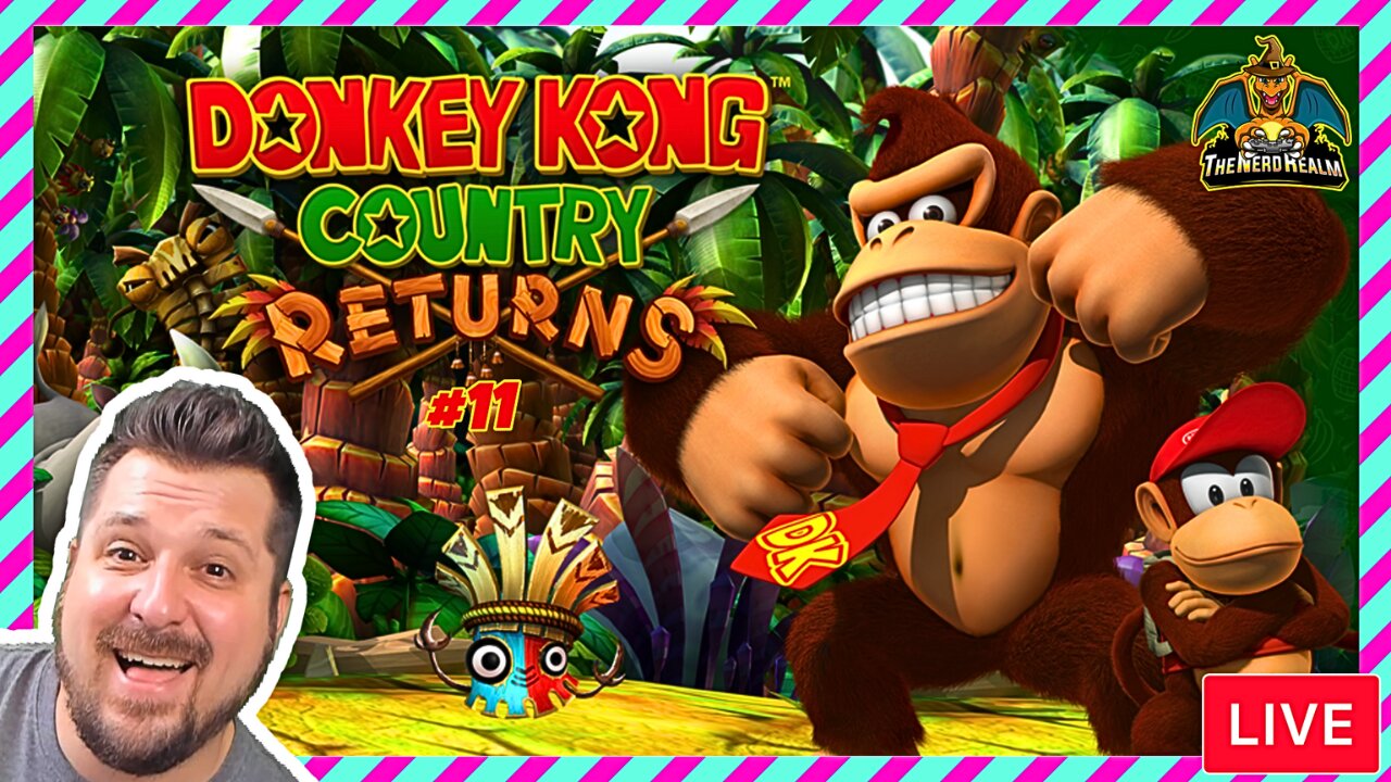 Secret Levels Continue! Donkey Kong Country Returns #11 | 1st Time Playthrough