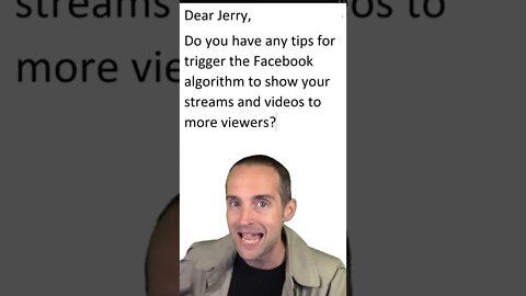 how to trigger the Facebook algorithm to show your streams and videos to more viewers!