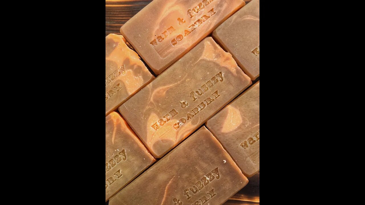 Pumpkin Patch Soap (without the cut😩)