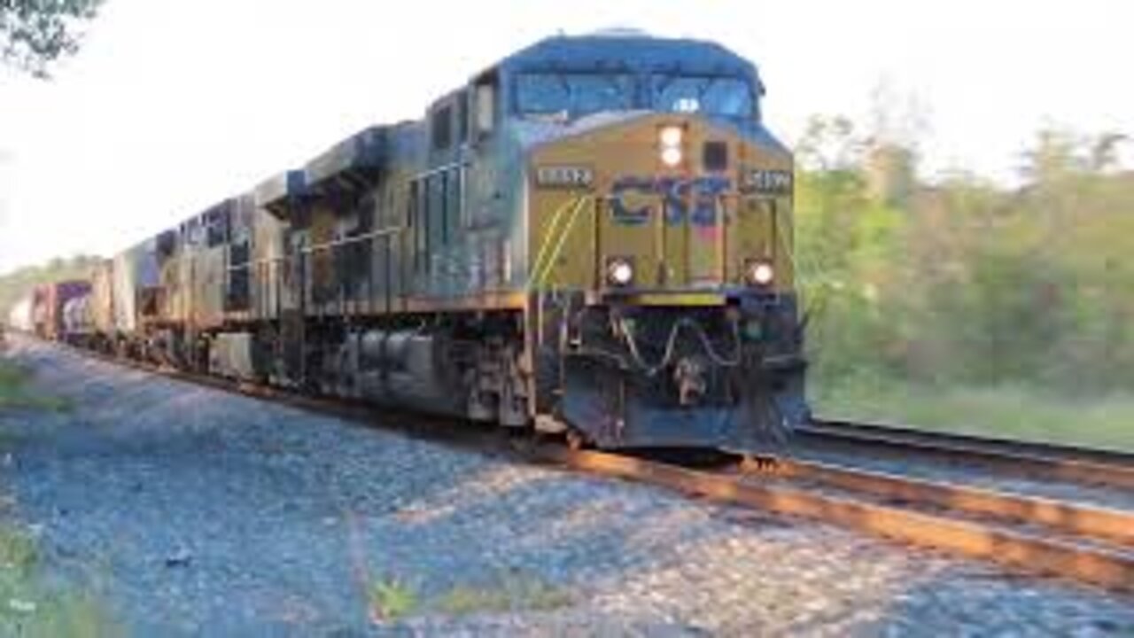 CSX Q332 Autorack/Manifest Mixed Freight Train from Lodi, Ohio October 5, 2021