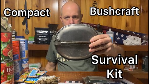 Bushcraft Survival Kit Made With A Mess Kit