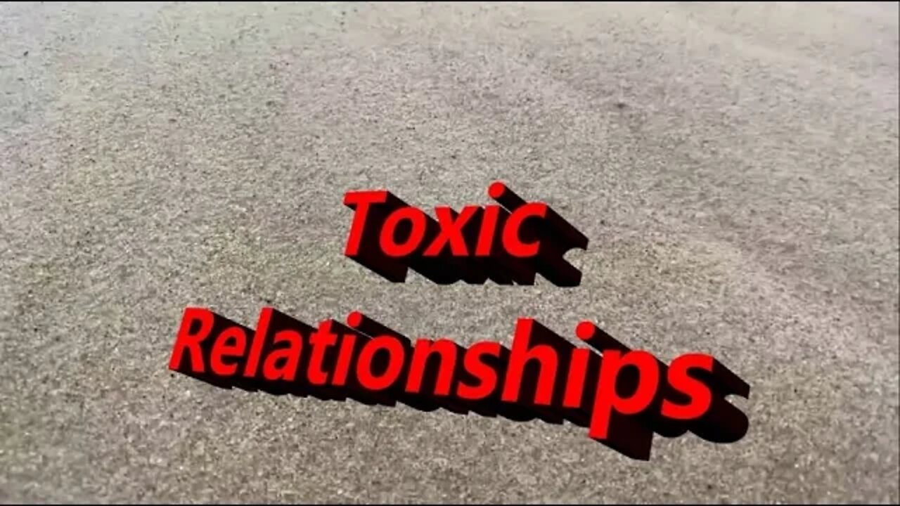 VLOG: Toxic relationship, Break the cycle of abuse. You do not have to be a victim.