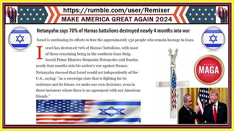 4 months after HAMAS slaughters families in Israel, Israel has destroyed 70% of HAMAS