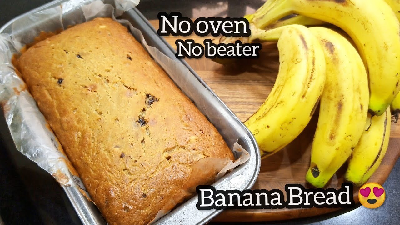 Professional Banana Bread Recipe - without oven