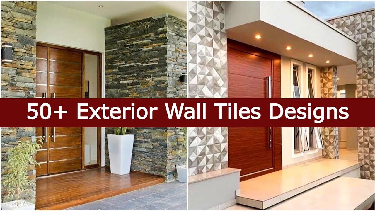 50+ Exterior Wall Tiles Design | Wall Tiles for Living Rooms 2022 | Living Room Wall Tiles Design