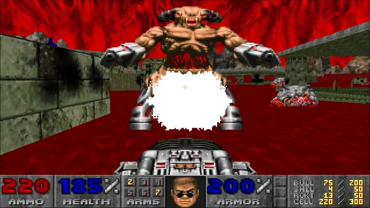 Doom 2 Squum Level 7 UV Max with Hard Doom (Commentary)