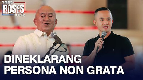 Tagum City Mayor Rey Uy at acting Gov. Oyo Uy, idineklarang persona non grata