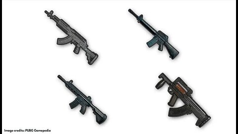 PUBG guns in real life