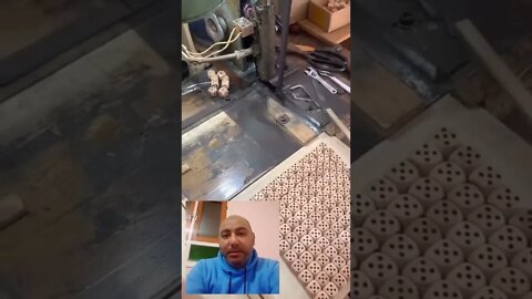 ماكينة عمل الشبك الحديد | #shorts ♥️