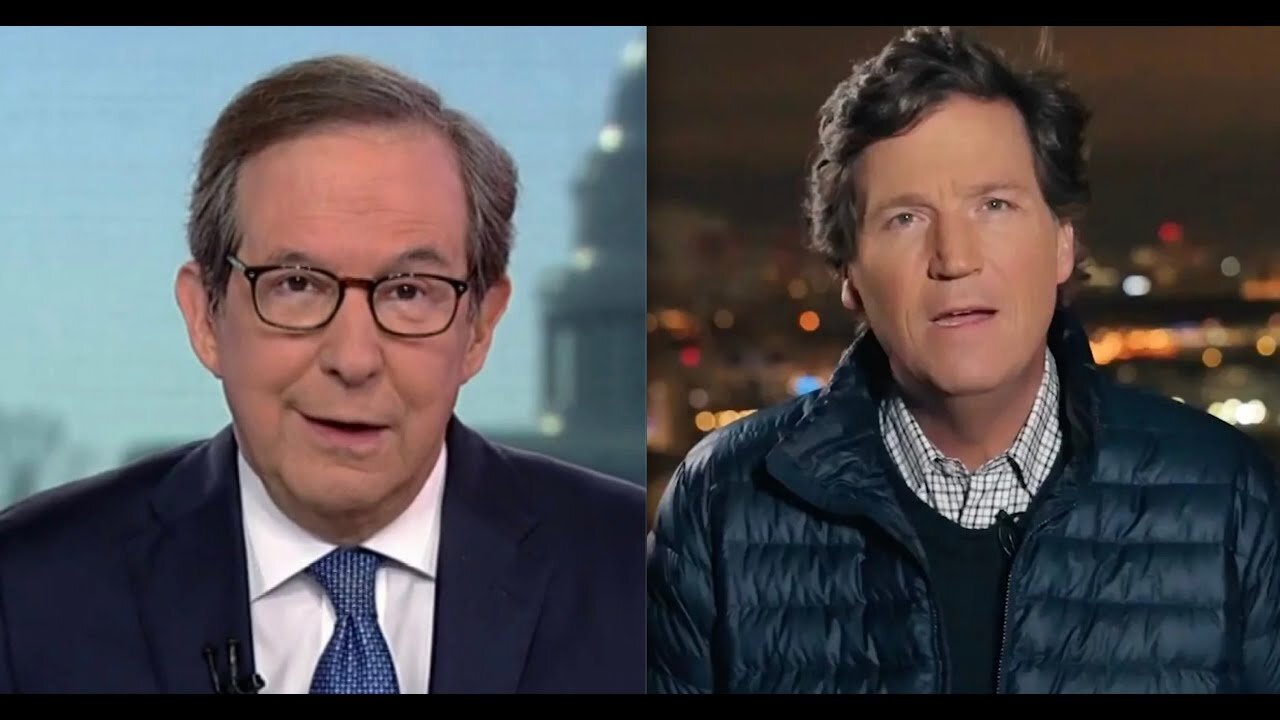 Chris Wallace DESTROYS former colleague Tucker Carlson