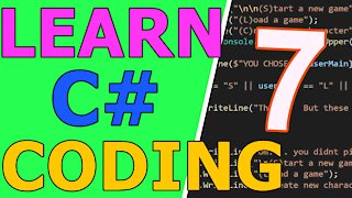 RPG Console Game - C# ABSOLUTE BEGINNER Programming series Episode 7