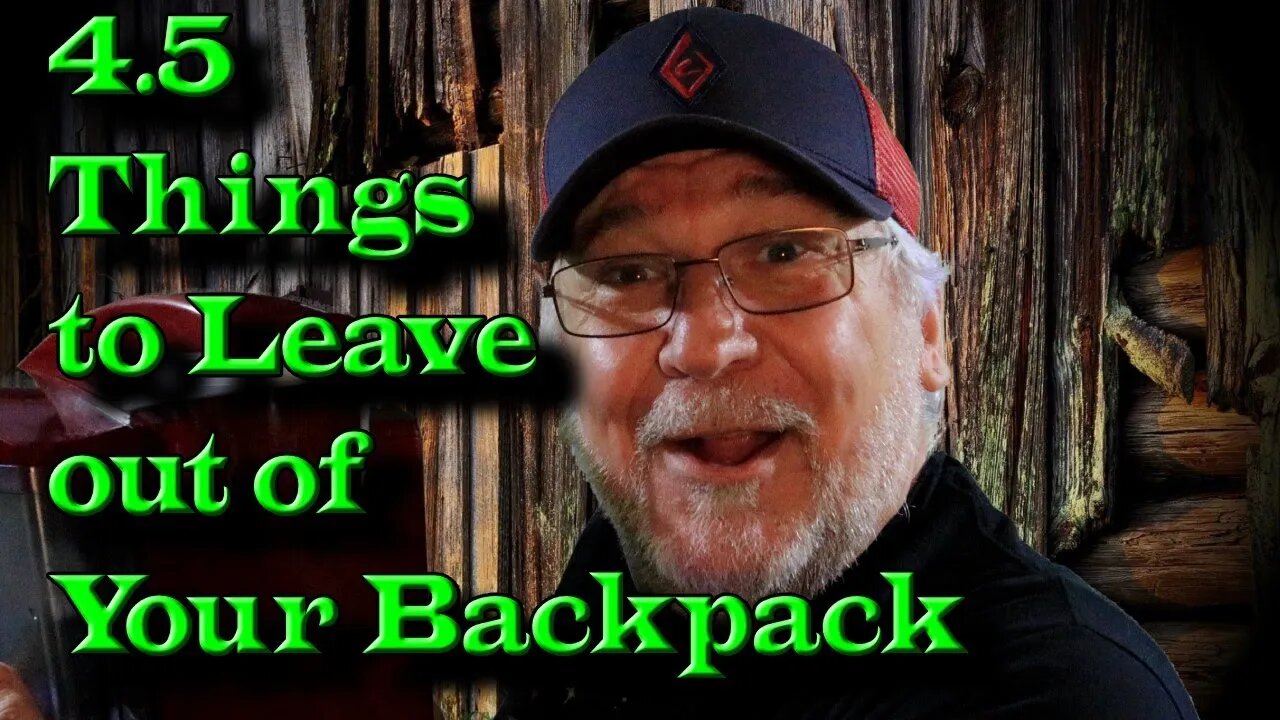 BACKPACKING TIPS | LEAVE these OUT of YOUR BACKPACK!