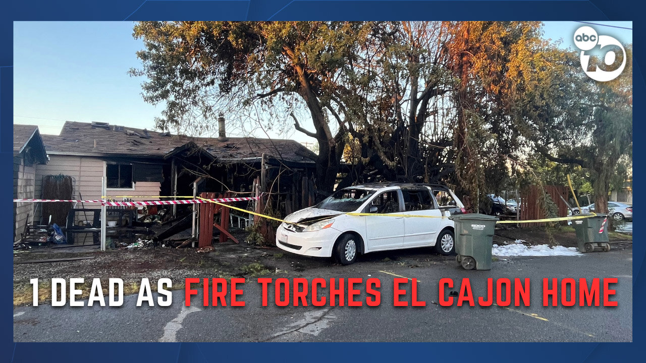 1 person found dead in El Cajon house fire