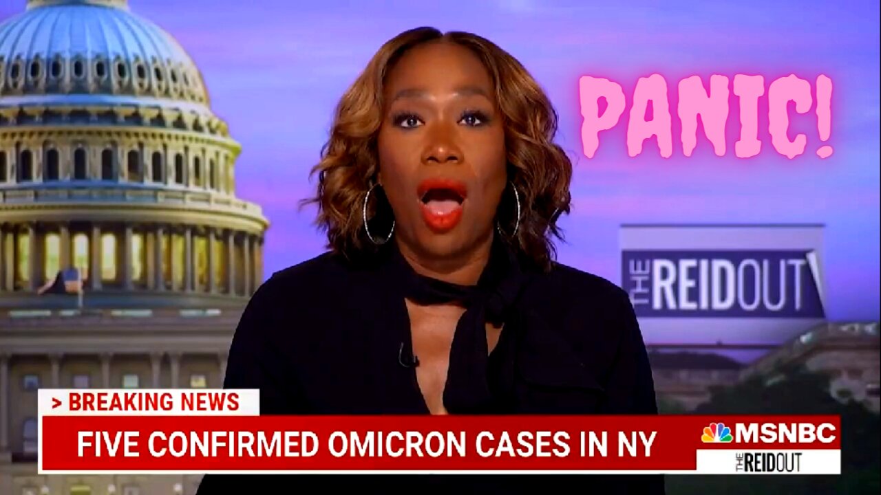 MSNBC Host Suffers Omicron Panic Attack