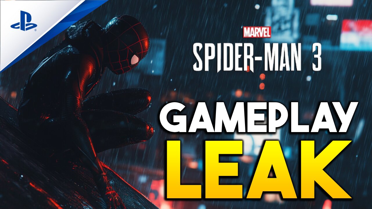 Marvel's Spiderman 3 Gameplay Has LEAKED For PlayStation 5