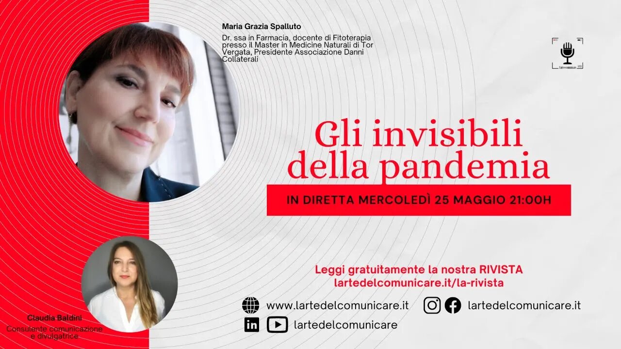 Gli invisibili della pandemia - intervista alla dottoressa M.Grazia Spalluto