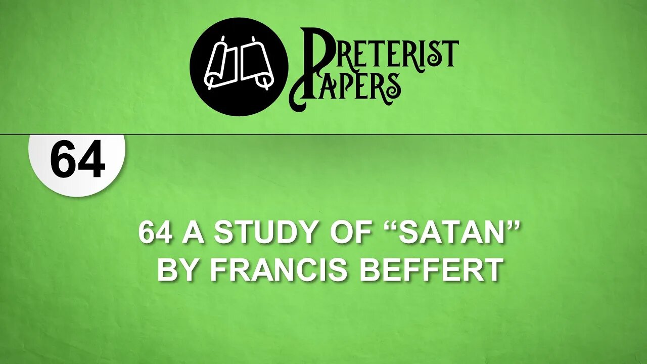 64 A Study of "Satan" by Francis Beffert