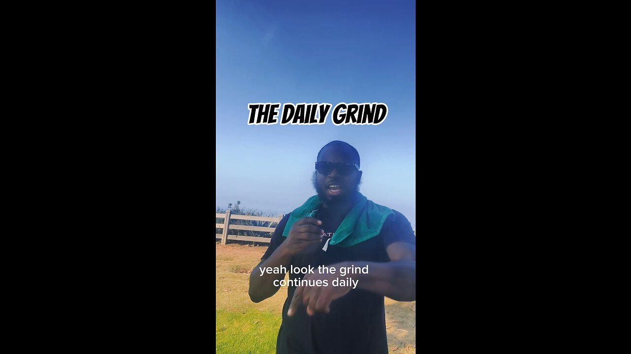 The Daily Grind #dayodman #everyday #grinding #eeyayyahh #motivation