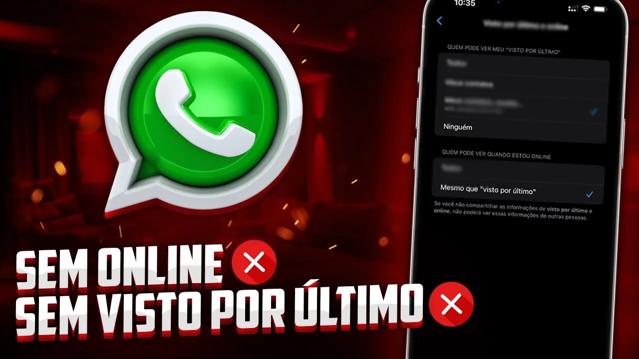 Como FICAR OFFLINE no WHATSAPP (NOVA FUNÇÃO!)