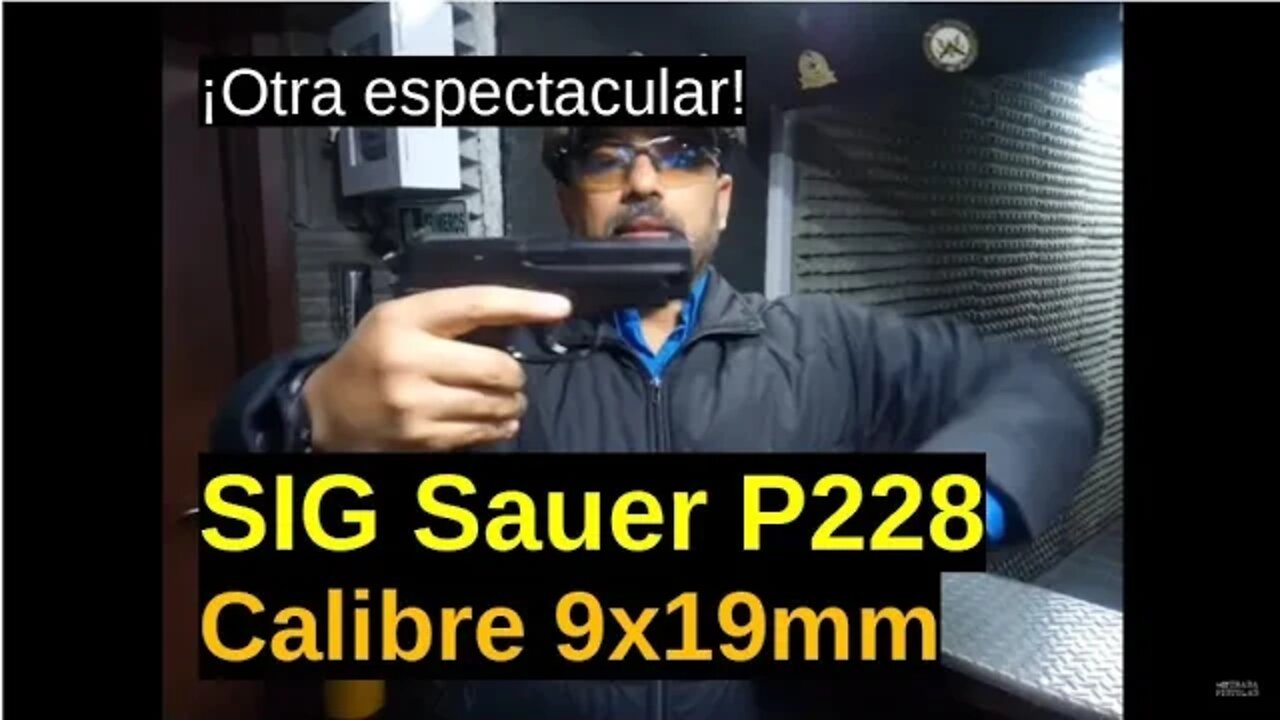 La espectacular SIG Sauer P228 - Calibre 9x19mm