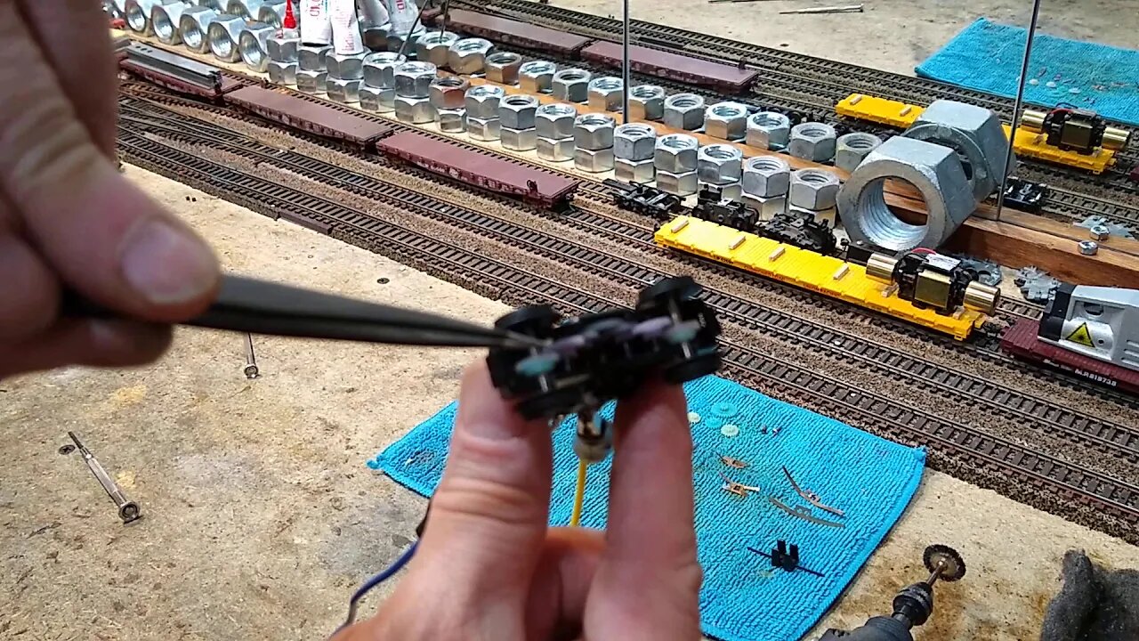 Bachmann Life-LIke pancake motor rebuild part 2