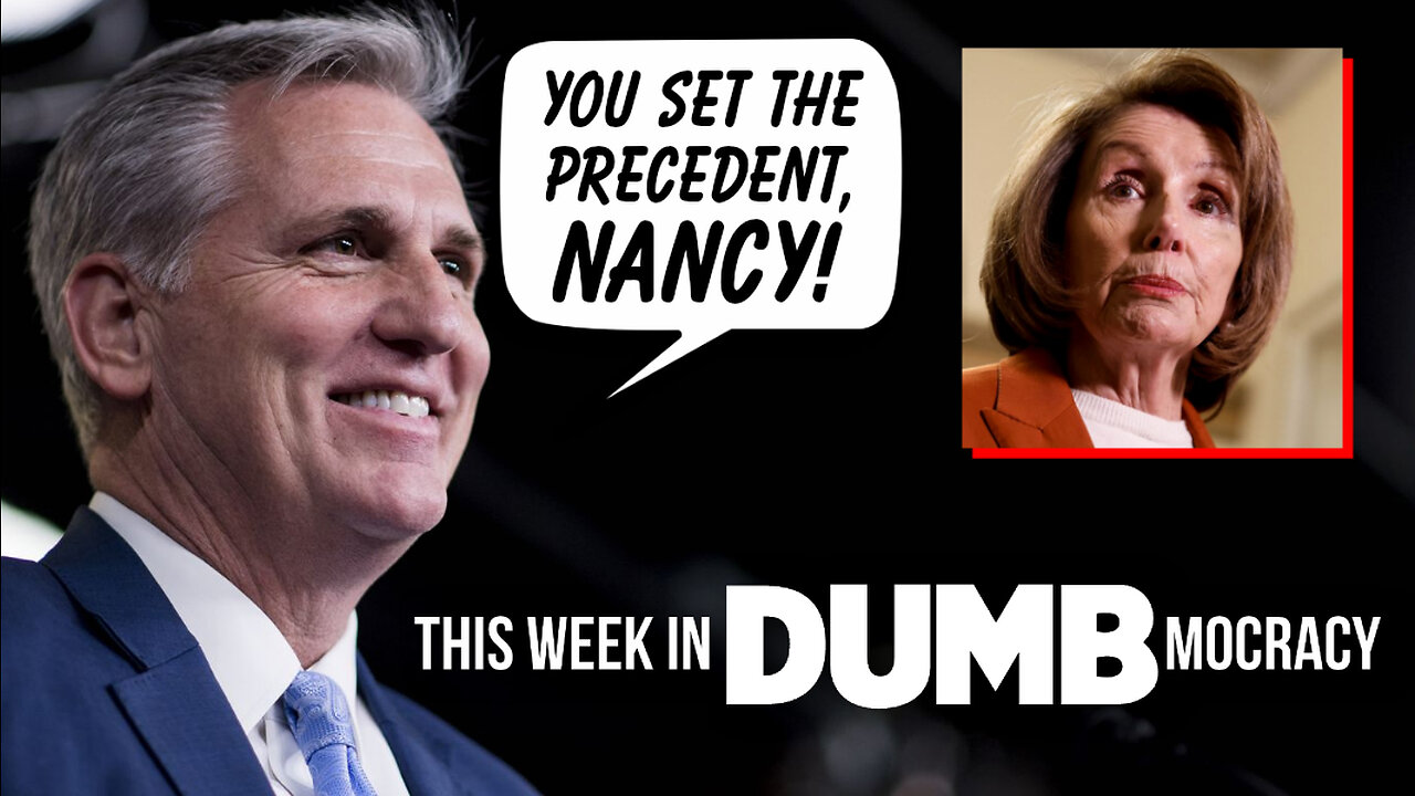 This Week in DUMBmocracy: OH, THE IRONY! "Pelosi Precedent" Invoked For Biden Impeachment Inquiry!