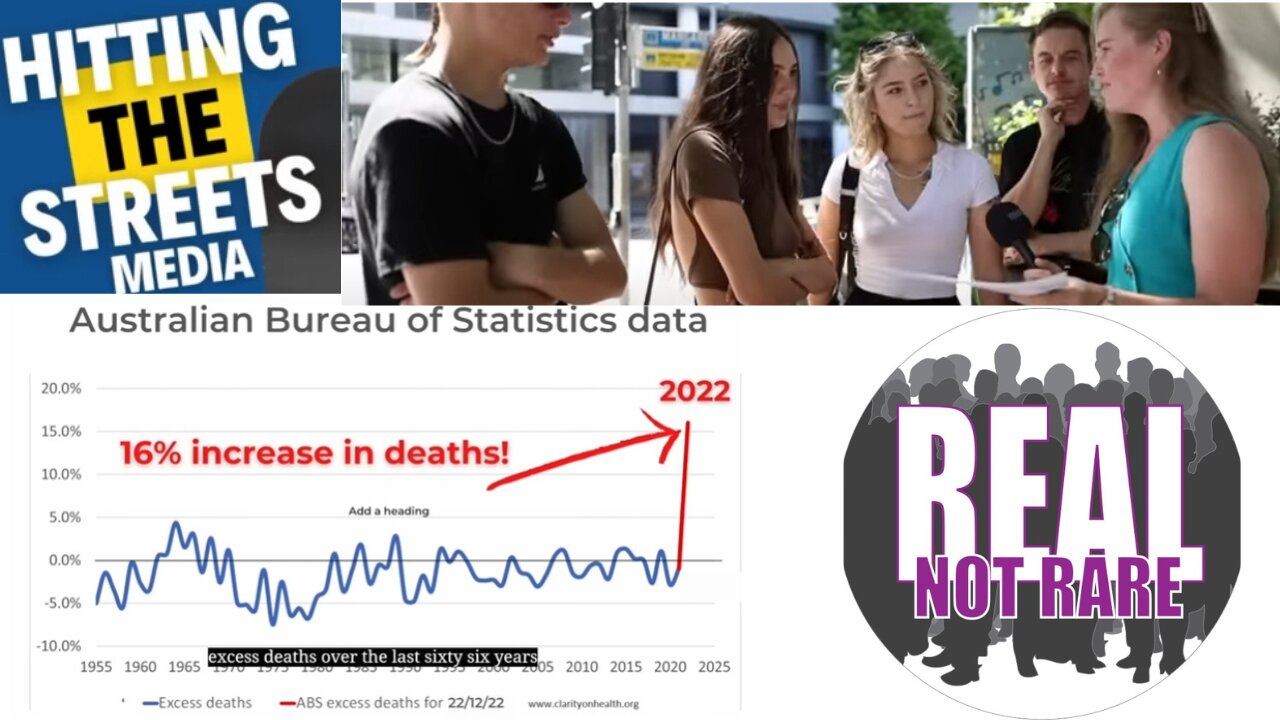 👀🤔👀Do Australians know about the 16% increase in deaths?👀🤔👀