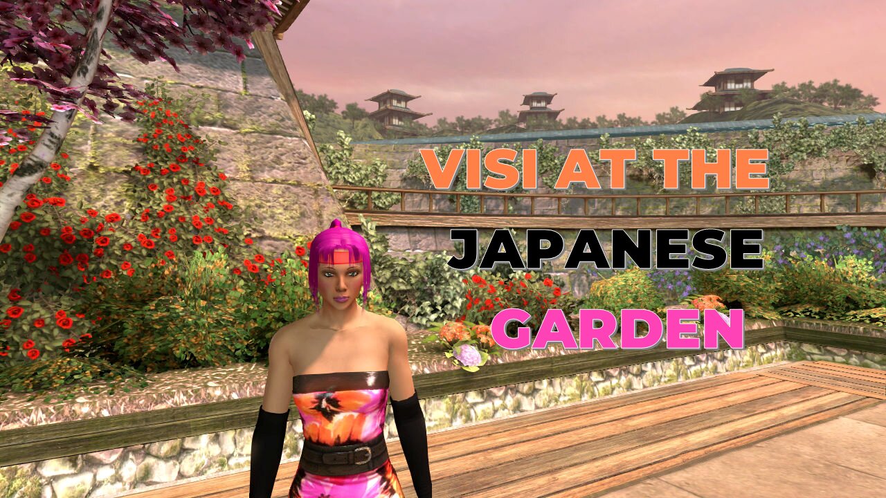 Visi at the Japanese Garden