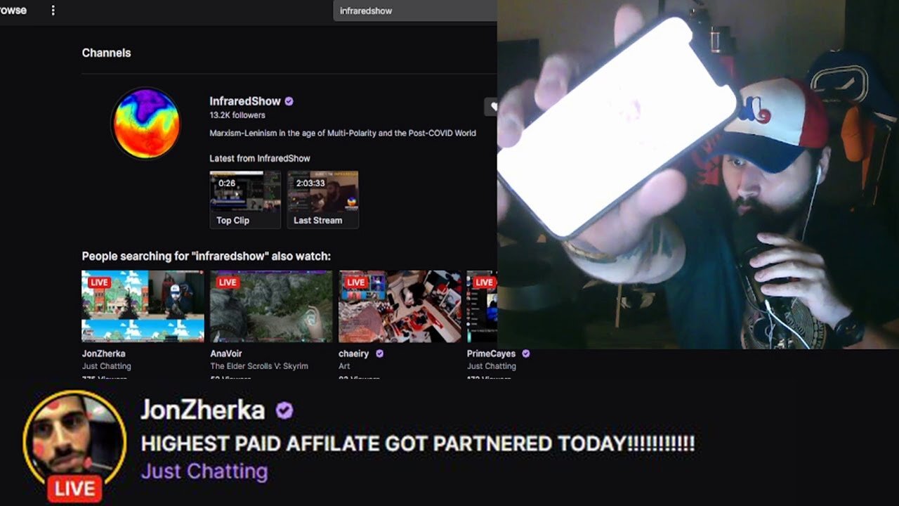 Jon Zherka - Gets Twitch Partnership