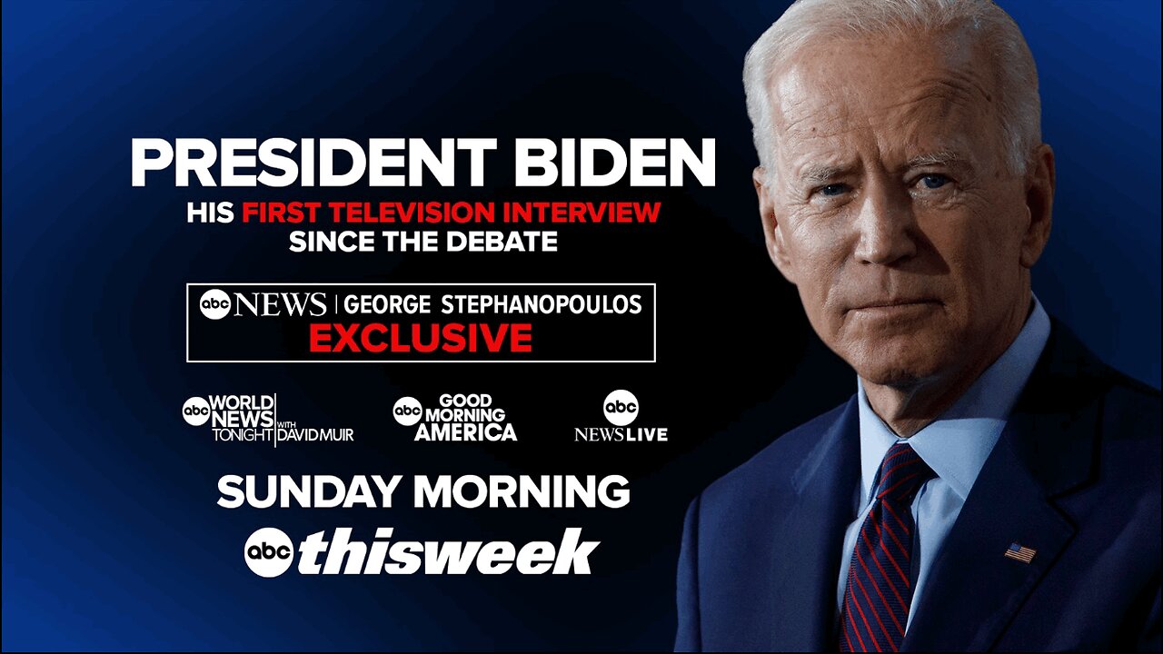 Joe Biden’s First “Interview” Post Debate