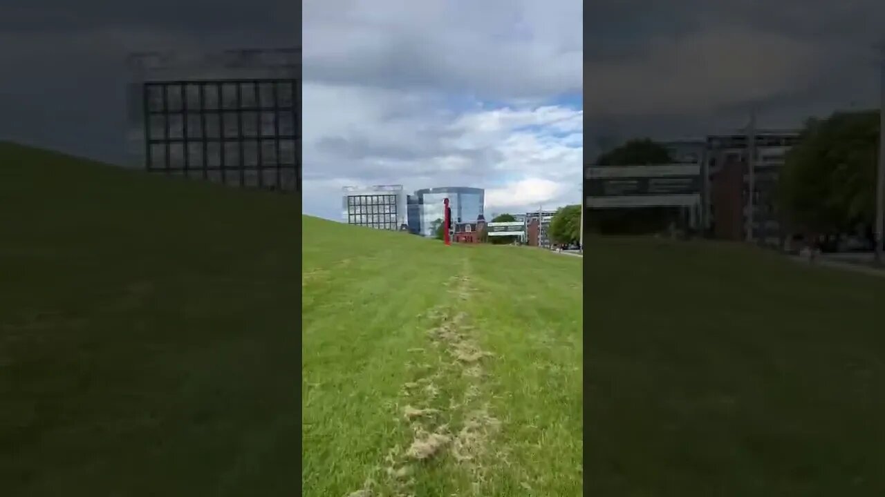 Climbing Citadel Hill in Halifax