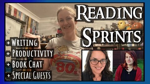 LIVE READING SPRINTS + book chat with authors Alex Foulkes, Aislinn O'Loughlin ~ booktube authortube